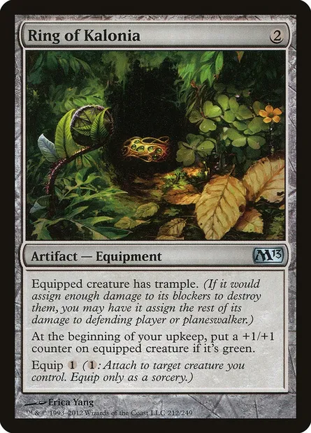 Ring of Kalonia, Magic card M13 212 — Magic 2013 set