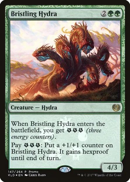 Bristling Hydra, Magic card PKLD 147★ — Kaladesh Promos set