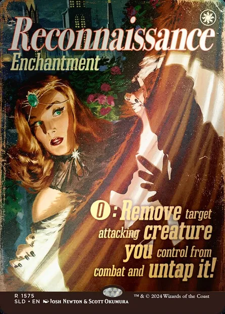 Reconnaissance, carte Magic SLD 1575★ — extension Secret Lair Drop