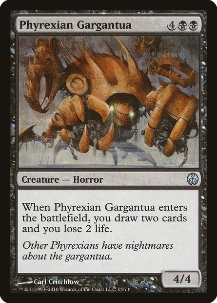 Phyrexian Gargantua, Magic card DDE 15 — Duel Decks: Phyrexia vs. the Coalition set