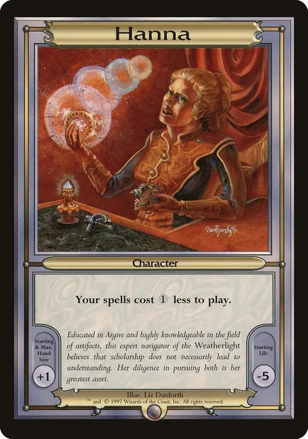 Hanna, carte Magic PVAN 204 — extension Vanguard Series