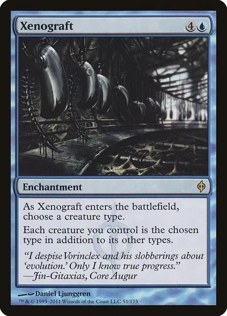 Xenograft, Magic card NPH 51 — New Phyrexia set