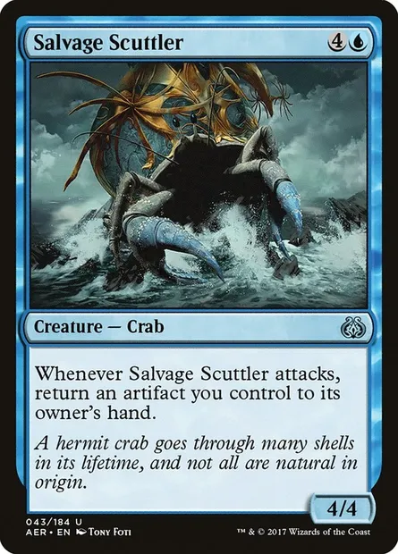 Salvage Scuttler, Magic card AER 43 — Aether Revolt set