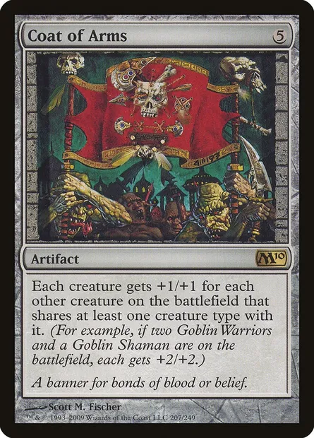 Coat of Arms, Magic card M10 207 — Magic 2010 set