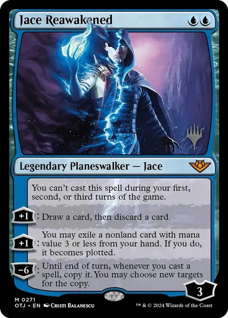 Jace Reawakened, Magic card POTJ 271p — Outlaws of Thunder Junction Promos set