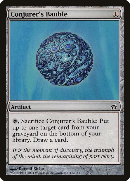 Conjurer's Bauble, Magic card 5DN 112 — Fifth Dawn set