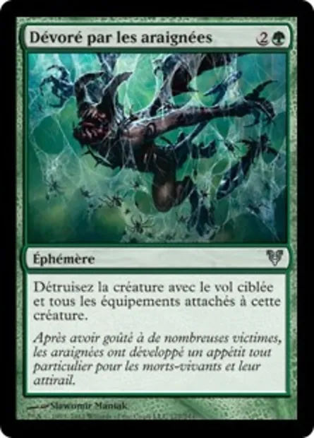 Dévoré par les araignées, carte Magic AVR 177 — extension Avacyn ressuscitée