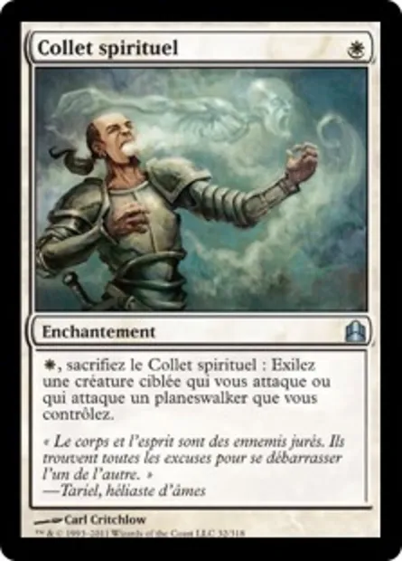 Collet spirituel, carte Magic CMD 32 — extension Commander 2011