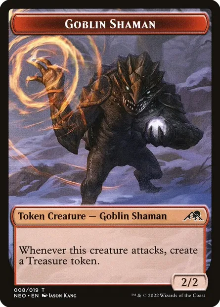 Goblin Shaman, Magic card TNEO 8 — Kamigawa: Neon Dynasty Tokens set