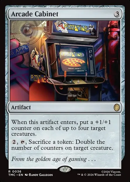 Arcade Cabinet, Magic card TMC 36 — Teenage Mutant Ninja Turtles Eternal set
