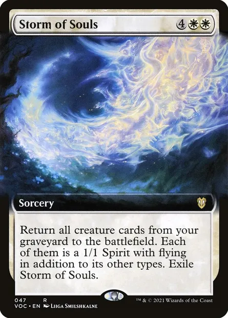 Storm of Souls, Magic card VOC 47 — Crimson Vow Commander set