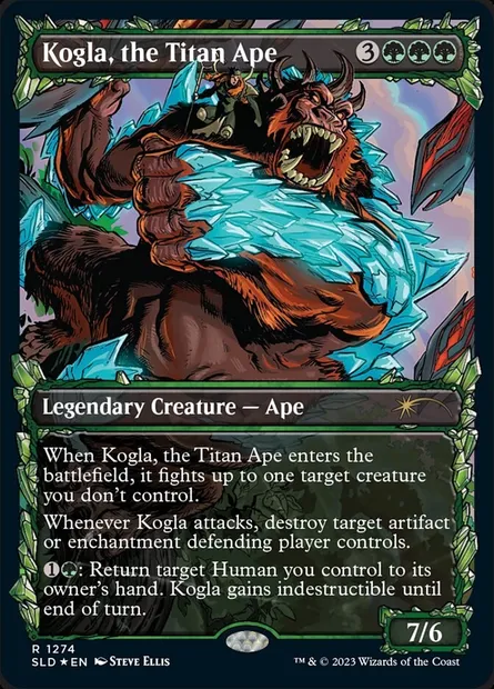 Kogla, the Titan Ape, Magic card SLD 1274 — Secret Lair Drop set