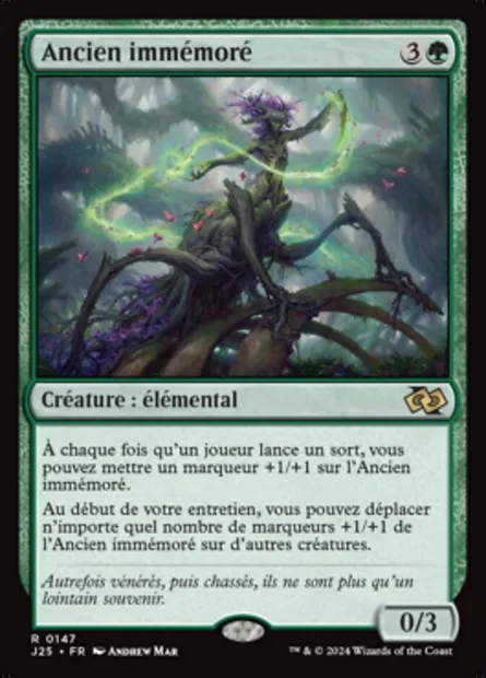 Ancien immémoré, carte Magic J25 147 — extension Foundations Jumpstart