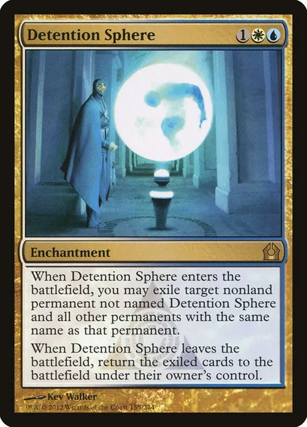 Detention Sphere, Magic card RTR 155 — Return to Ravnica set