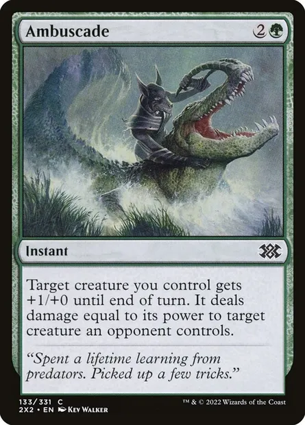 Ambuscade, Magic card 2X2 133 — Double Masters 2022 set