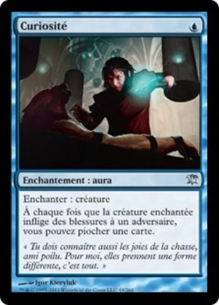 Curiosité, carte Magic ISD 49 — extension Innistrad