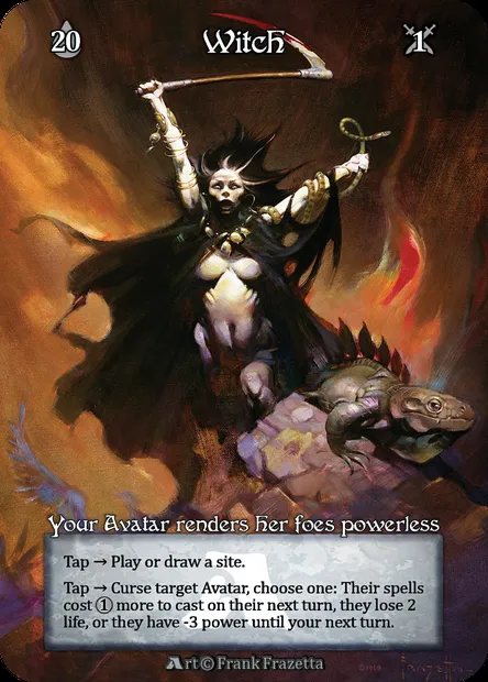 Witch, carte Sorcery PRO 025 — extension Promotional