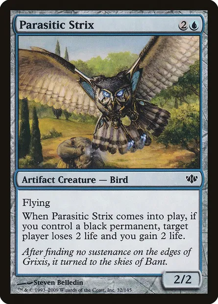 Parasitic Strix, Magic card CON 32 — Conflux set