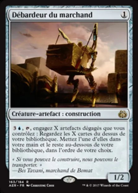 Débardeur du marchand, carte Magic AER 163 — extension La révolte éthérique