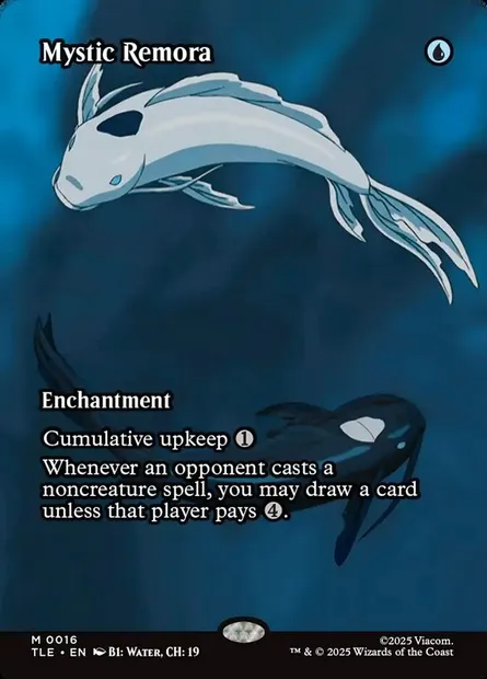 Mystic Remora, Magic card TLE 16 — Avatar: The Last Airbender Eternal set