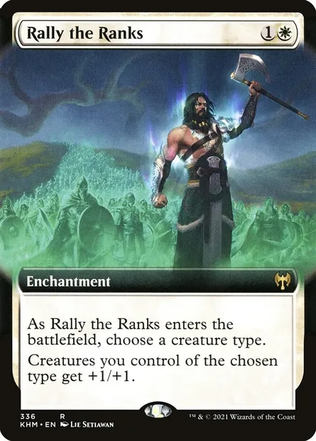 Rally the Ranks, Magic card KHM 336 — Kaldheim set