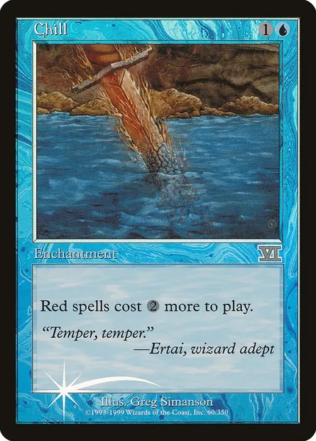 Chill, Magic card PAL00 4 — Arena League 2000 set