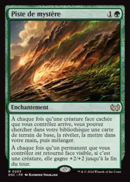 Piste de mystère, carte Magic DSC 203 — extension Duskmourn: House of Horror Commander