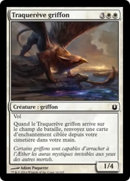 Traquerêve griffon, carte Magic BNG 16 — extension Créations divines