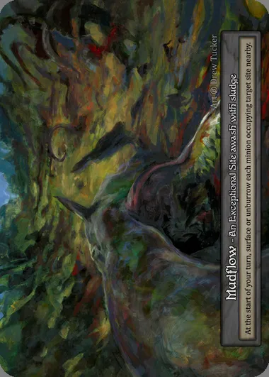 Mudflow, Sorcery card BET 375 — Beta set