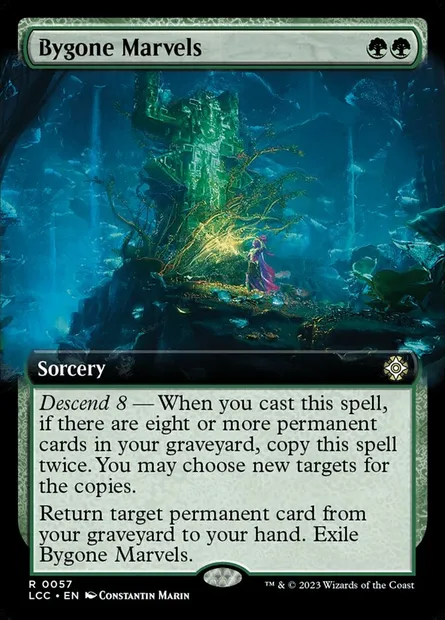 Bygone Marvels, Magic card LCC 57 — The Lost Caverns of Ixalan Commander set