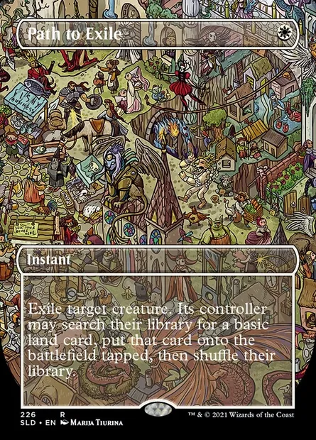 Chemin vers l'exil, carte Magic SLD 226 — extension Secret Lair Drop