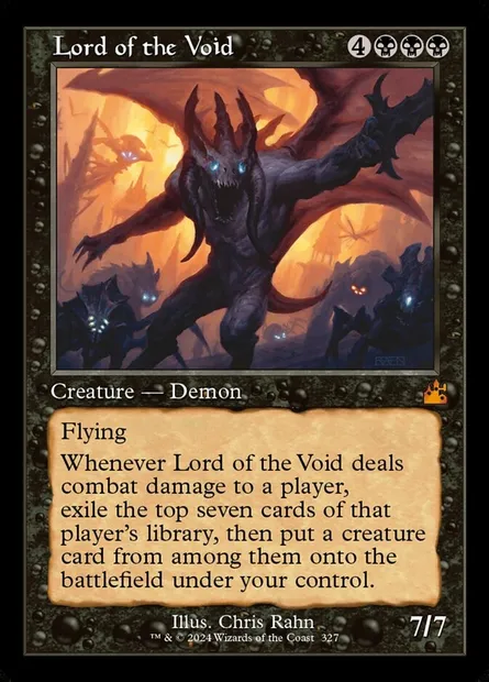 Lord of the Void, Magic card RVR 327 — Ravnica Remastered set