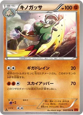 Breloom, Pokémon card XY3 048 — Rising Fist set