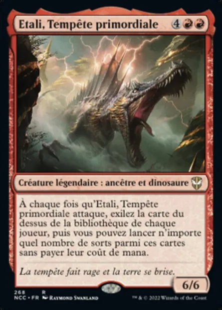 Etali, Tempête primordiale, carte Magic NCC 268 — extension New Capenna Commander