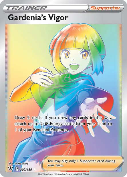 Gardenia's Vigor, Pokémon card ASR 202 — Astral Radiance set