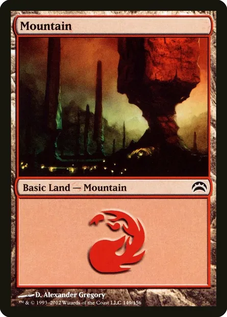 Mountain, Magic card PC2 149 — Planechase 2012 set