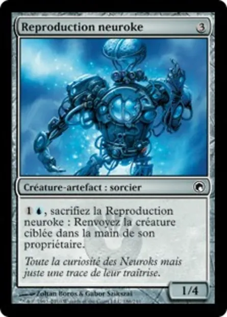 Reproduction neuroke, carte Magic SOM 186 — extension Cicatrices de Mirrodin