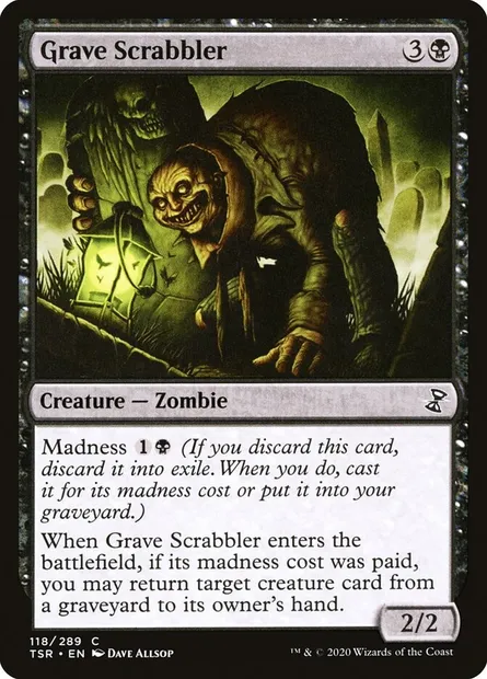 Grave Scrabbler, Magic card TSR 118 — Time Spiral Remastered set
