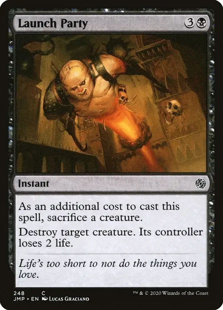 Launch Party, Magic card JMP 248 — Jumpstart set
