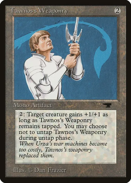 Tawnos's Weaponry, Magic card ATQ 70 — Antiquities set