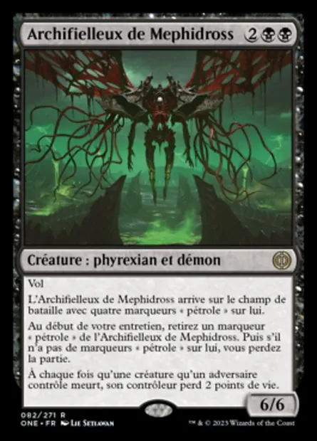 Archifielleux de Mephidross, carte Magic ONE 82 — extension Tous Phyrexians