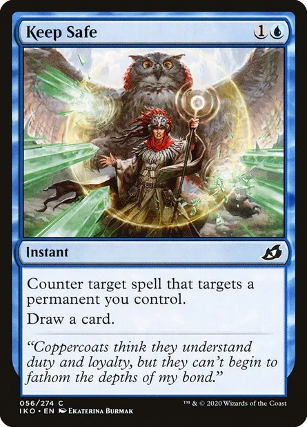 Keep Safe, Magic card IKO 56 — Ikoria: Lair of Behemoths set