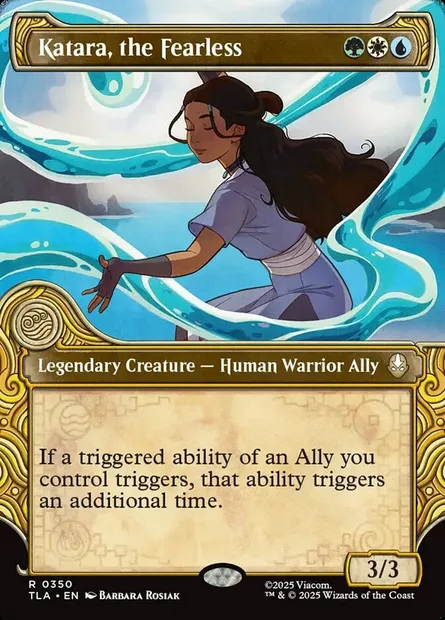 Katara, the Fearless, Magic card TLA 350 — Avatar: The Last Airbender set