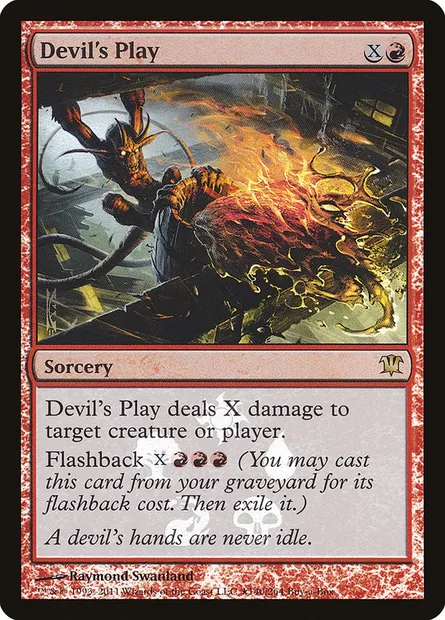 Devil's Play, Magic card PISD 140 — Innistrad Promos set