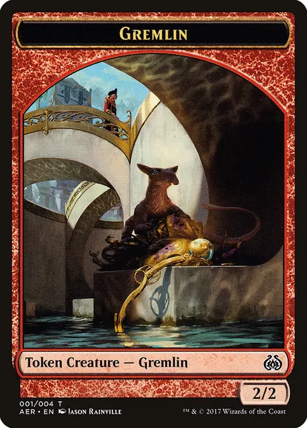 Gremlin, Magic card TAER 1 — Aether Revolt Tokens set