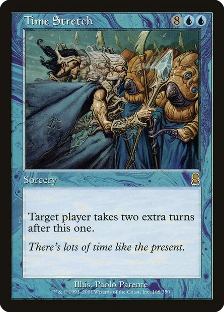 Time Stretch, Magic card ODY 108 — Odyssey set