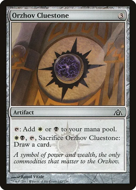 Orzhov Cluestone, Magic card DGM 142 — Dragon's Maze set