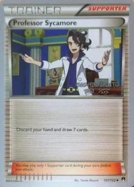 Professor Sycamore, Pokémon card WCD16 107-3 — World Championship Decks 2016 set