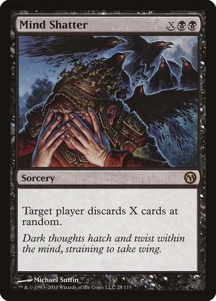 Mind Shatter, Magic card DPA 28 — Duels of the Planeswalkers set