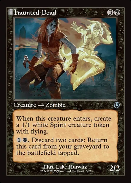 Haunted Dead, Magic card INR 382 — Innistrad Remastered set